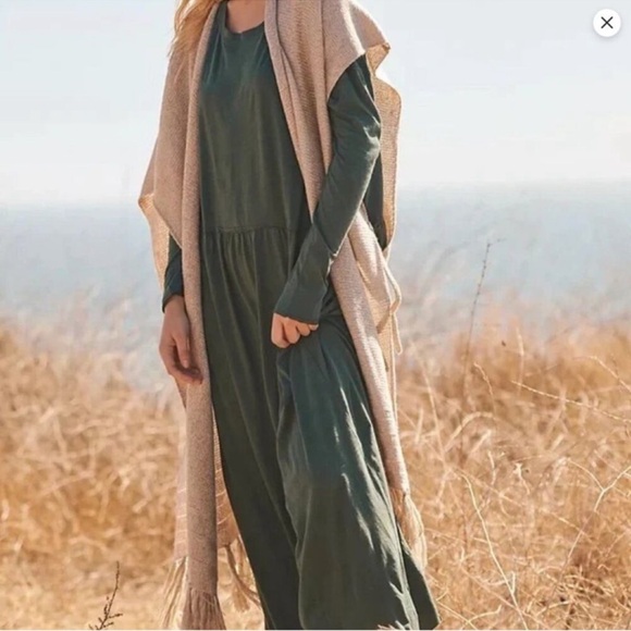 NWT Free People Beach Cameron Maxi Boho Dress Size Medium - Picture 12 of 12